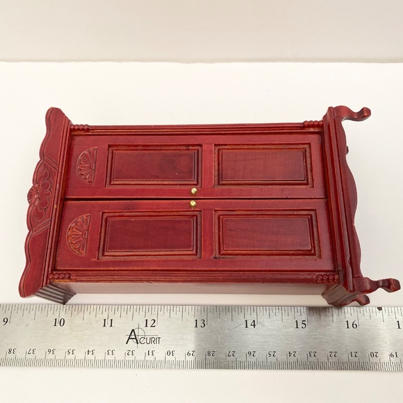 Miniature Dollhouse Wardrobe - Picture 8 of 11